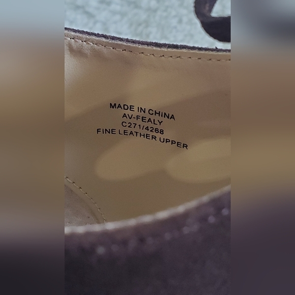 Adrienne Vittadini Fealy Women US 7.5 M Brown 90s Bootie Pump Heel‎ Suede - Picture 10 of 14